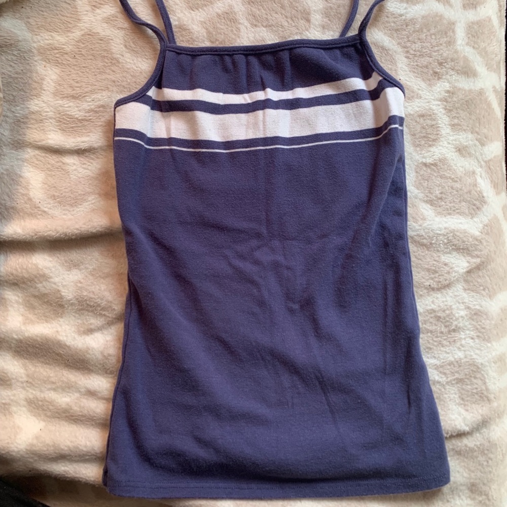 Blue tank top